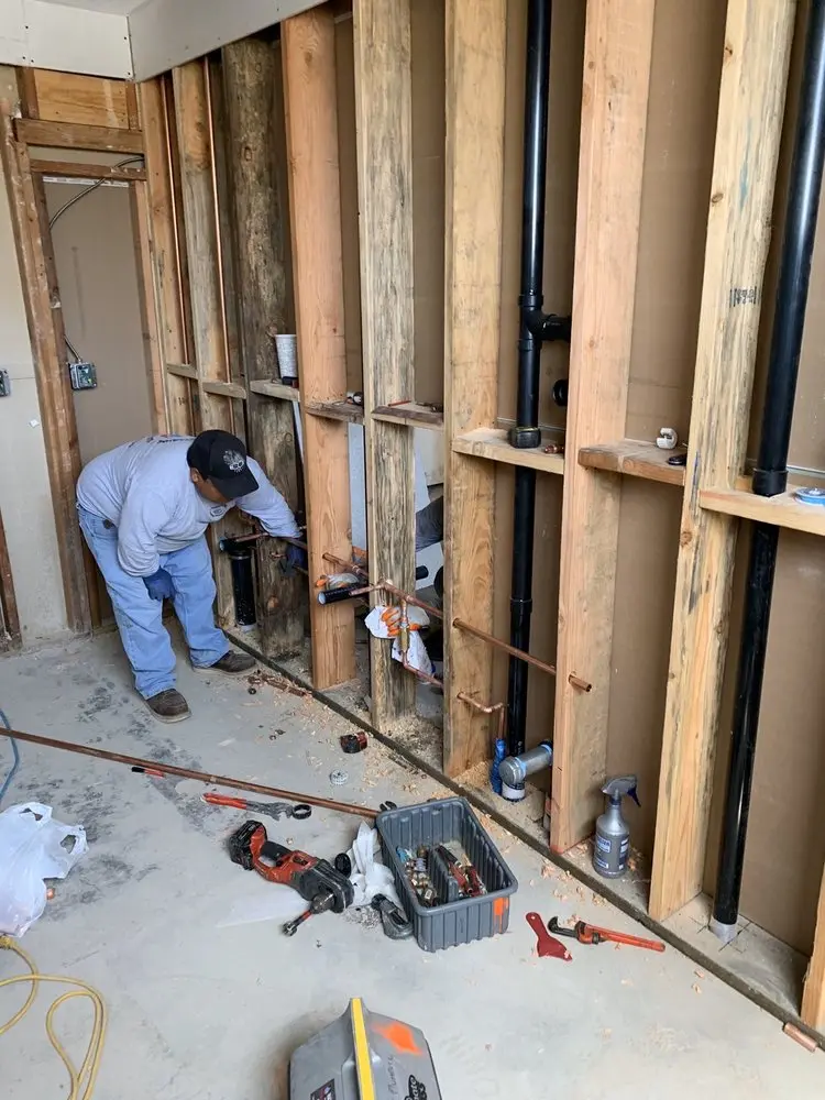 Commercial rough-in plumbing for Trenchless Sewer Repair in Cochran